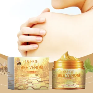OUHOE Bee Venom Skin Restore Cream – Repairs, Soothes & Moisturizes – Anti-Aging, Firming & Hydrating Face Cream – 30g