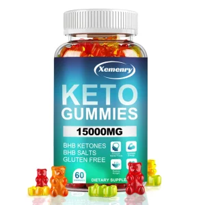 Keto Gummies – Advanced Fat Burner for Weight Management – Supports Metabolism, Appetite Control & Digestive Health – Apple Cider Vinegar Formula – 30/60/100 Gummies